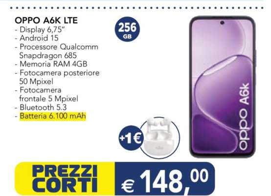 OPPO A6K LTE