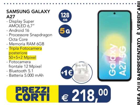 SAMSUNG GALAXY A27