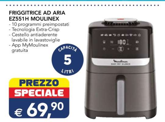 FRIGGITRICE AD ARIA EZ5511H MOULINEX