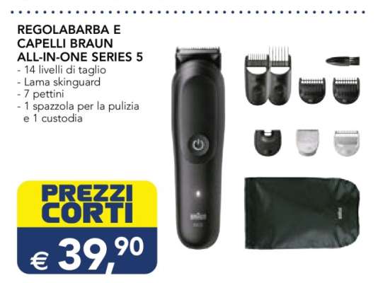 REGOLABARBA E CAPELLI BRAUN ALL-IN-ONE SERIES 5