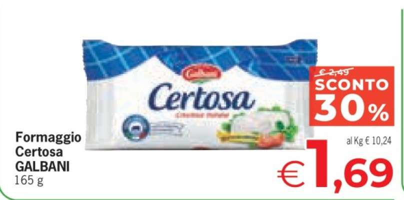 Formaggio Certosa GALBANI