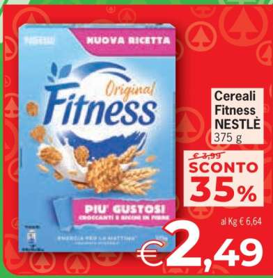 CEREALI FITNESS NESTLÉ