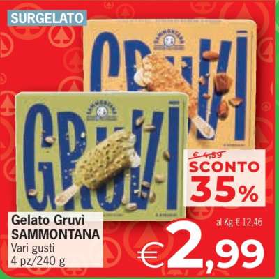 Gelato Gruvi SAMMONTANA