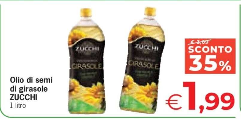 OLIO DI SEMI DI GIRASOLE ZUCCHI