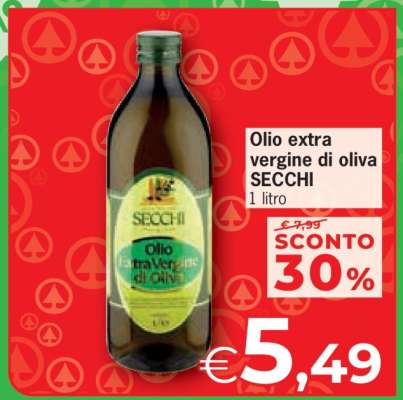 Olio extra vergine di oliva SECCHI
