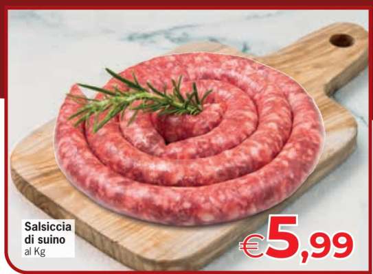 Salsiccia Di Suino