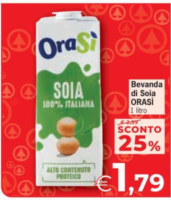 Bevanda di Soia ORASÌ