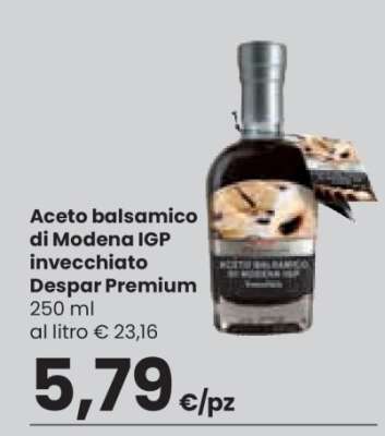 Aceto balsamico di Modena IGP invecchiato Despar Premium