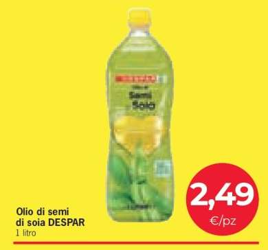 Olio di semi di soia DESPAR