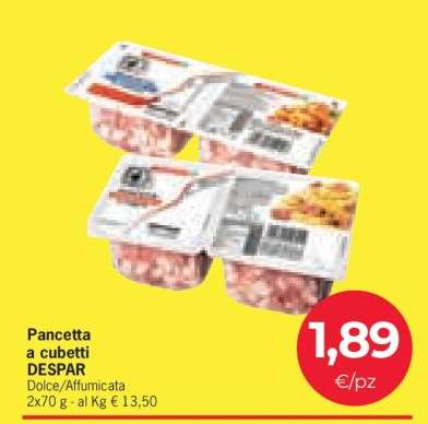 Pancetta a cubetti