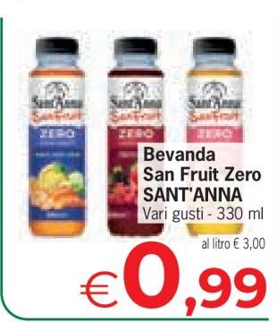 Bevanda San Fruit Zero SANT'ANNA