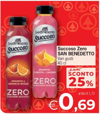 Succoso Zero San Benedetto