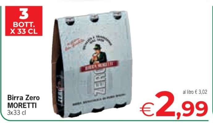 Birra Zero MORETTI