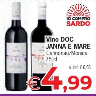 Vino DOC JANNA E MARE