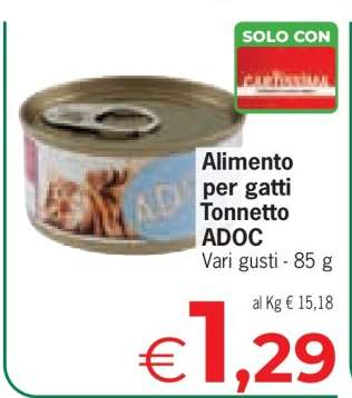 Alimento per gatti Tonnetto ADOC