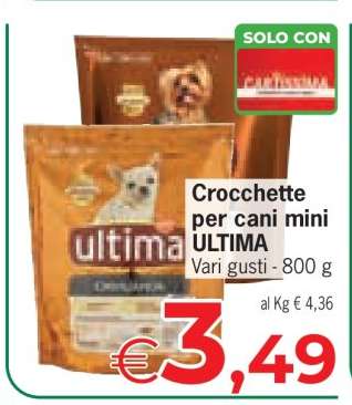 Crocchette per cani mini ULTIMA