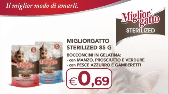 Migliorgatto Sterilized 85 G