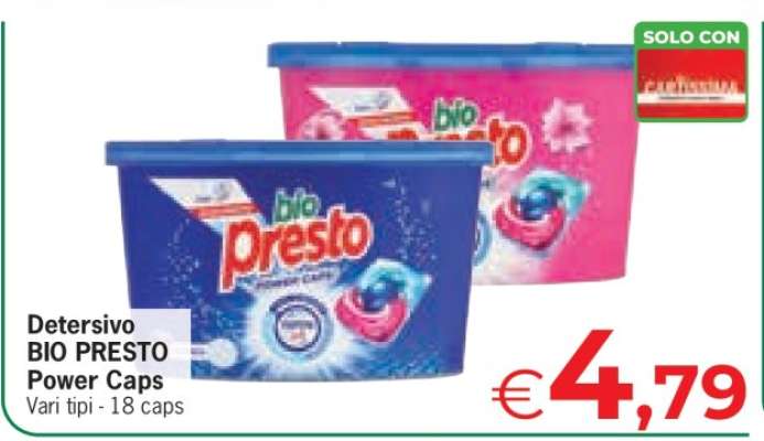 BIO PRESTO POWER CAPS