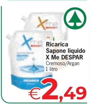 Ricarica Sapone liquido X Me DESPAR