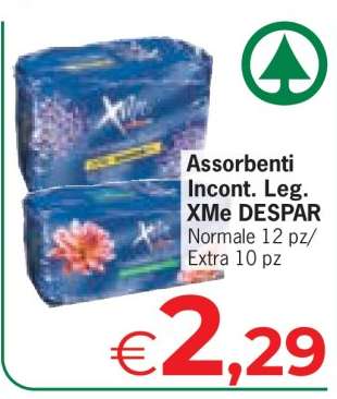Assorbenti Incont. Leg. XMe DESPAR