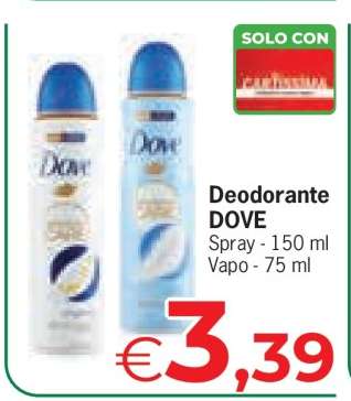 DEODORANTE DOVE