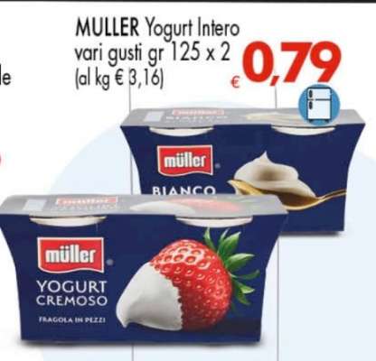 MULLER Yogurt Intero