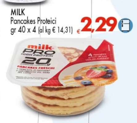 MILK PANCAKES PROTEICI