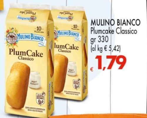 Mulino Bianco PlumCake Classico