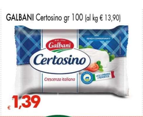 GALBANI Certosino gr 100