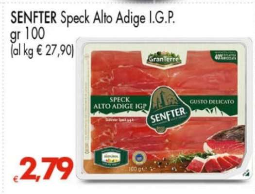SENFTER Speck Alto Adige I.G.P.