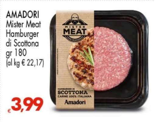 AMADORI Mister Meat Hamburger di Scottona