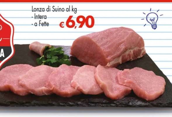 Lonza di Suino al kg