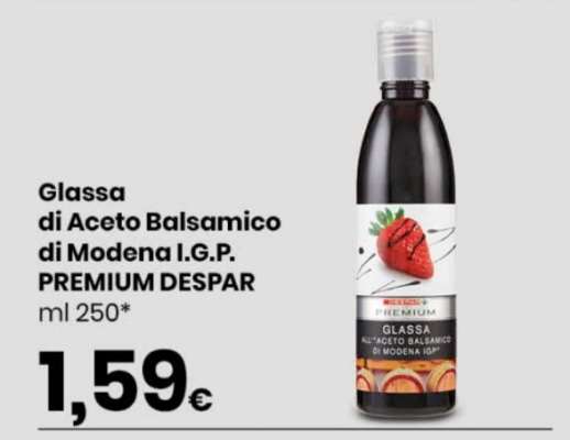 Glassa di Aceto Balsamico di Modena I.G.P. PREMIUM DESPAR