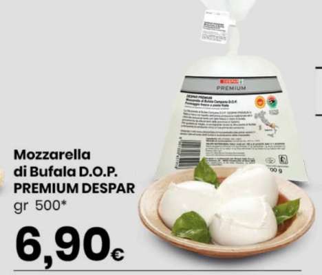 Mozzarella di Bufala D.O.P. PREMIUM DESPAR