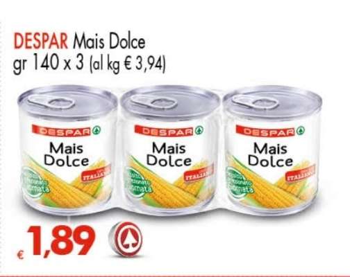 DESPAR Mais Dolce