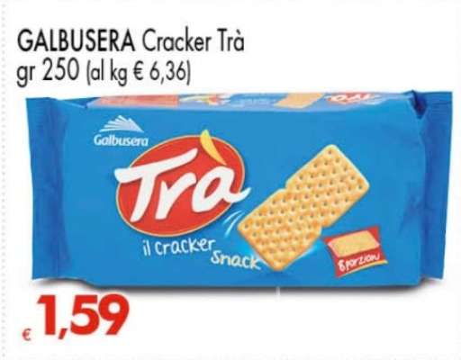 GALBUSERA CRACKER TRÀ