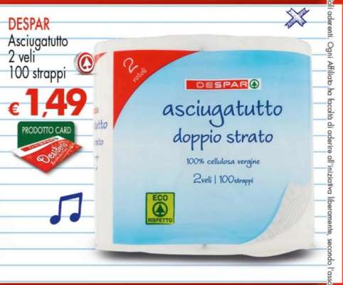 DESPAR Asciugatutto