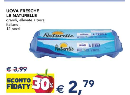 Uova Fresche Le Naturelle