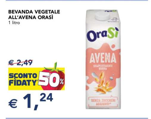 BEVANDA VEGETALE ALL'AVENA ORASÌ