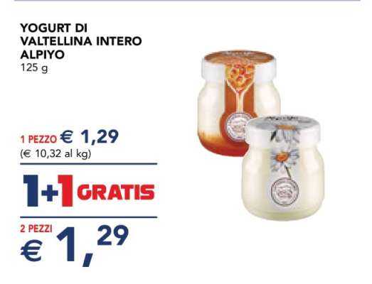 YOGURT DI VALTELLINA INTERO ALPIYO