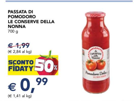 Passata di Pomodoro Le Conserve della Nonna