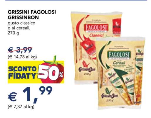 GRISSINI FAGOLOSI GRISSINBON