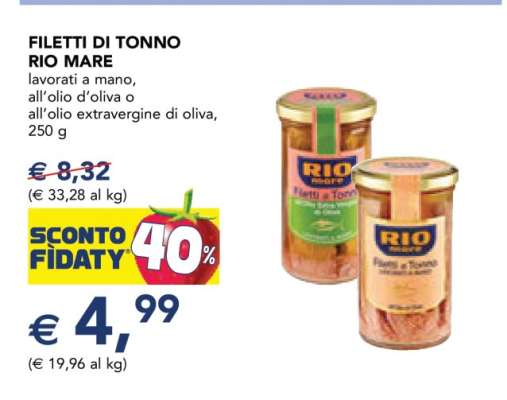 FILETTI DI TONNO RIO MARE