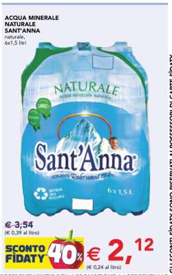 Acqua Minerale Naturale Sant'Anna