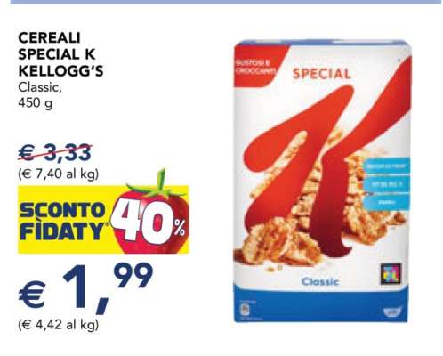 Cereali Special K Kellogg's