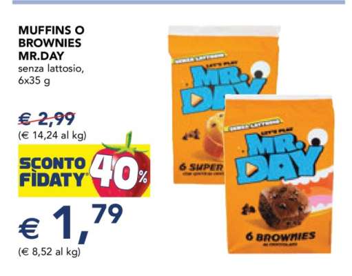 MUFFINS O BROWNIES MR.DAY