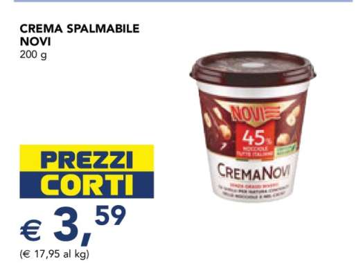 Crema Spalmabile Novi