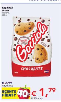 Gocciole Pavesi