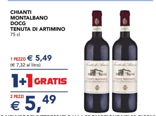 Chianti Montalbano DOCG Tenuta di Artimino 75 cl