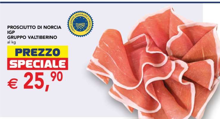 PROSCIUTTO DI NORCIA IGP GRUPPO VALTIBERINO